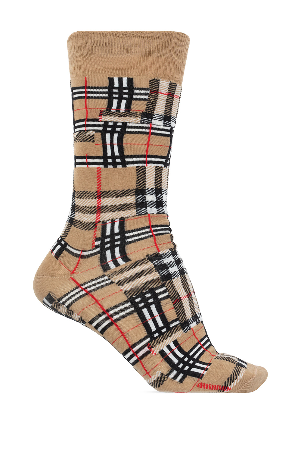 IetpShops GB - burberry side stripe houndstooth check tailored